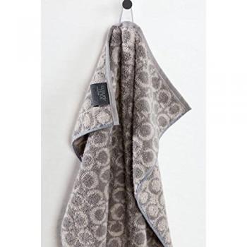 Cawö Luxuriöses Handtuch 605 „Graphit‑Zwei‑Ton“ 70 g/m² – 50x100 cm