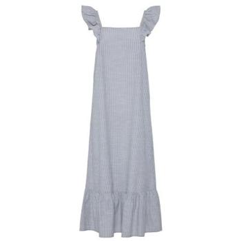 Robe Longue avec Manches Volantes