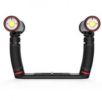 Set protezione foto Sealife Sea Dragon Duo 6000F, colore nero e rosso