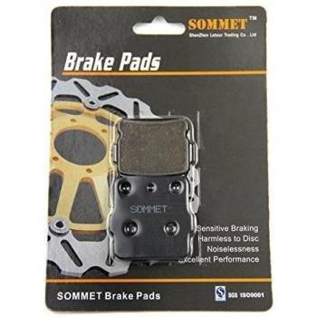 Sommet Pastillas de freno Traseras para Wolverine YFM 350