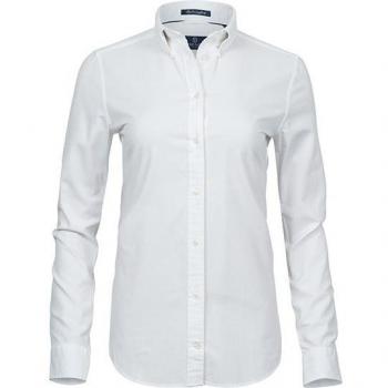Langarmshirt Tee Jays Damen Perfect Oxford Bedrucken