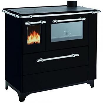 Cucina a Legna Palazzetti New Betty 4.5 con Finestra e Canna Fumaria