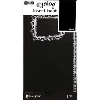 Dyan Reaveley's Dylusions Dyalog Insert Book Black #2