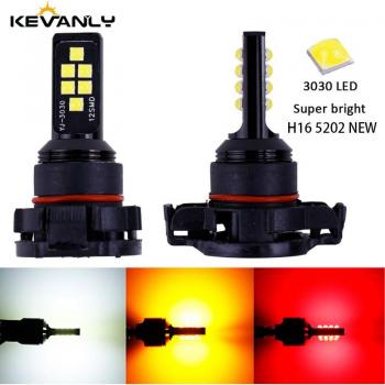 12V H16 LED Foglamps 2PCS with 3030 Chips