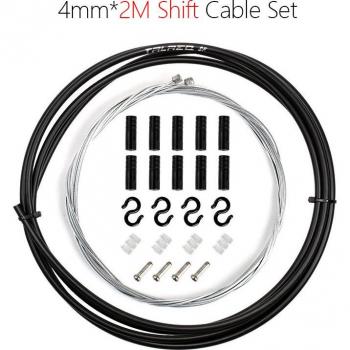 Cables de freno y cambio para bicicleta de carretera, 2 metros