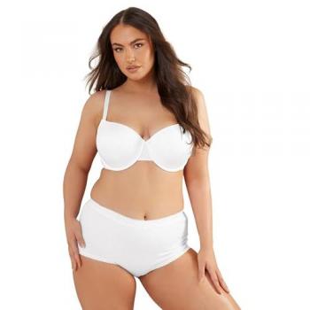 ElegantFit White Moulded T-Shirt Bra