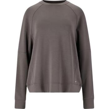 Athlecia Jacey Rundhals‑Sweatshirt, Damen, Größe 34, Hellbraun – Extra weiches Material