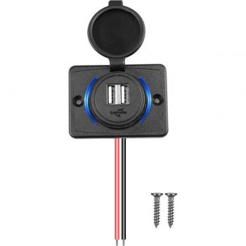 Chargeur rapide USB 3.1A avec prise de courant