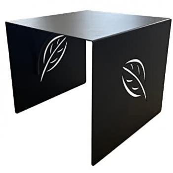 Tavolino Design Loha 38x38x45H Nero