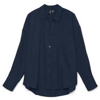 Vero Moda Melaney Queen Navy Blazer – Long Sleeve Shirt, L
