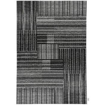 TOM TAILOR Teppich »Stripy Pat« | rechteckig | Höhe: 5 mm | Flachgewebe | modernes Patchworkdesign | gestreift | Chenille