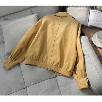 Blouson Déroutant Similicuir PU Femme – Confort et Audace