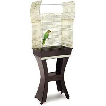 Gabbie per uccelli Imac Calla dorate marroni per negozi specializzati in animali domestici