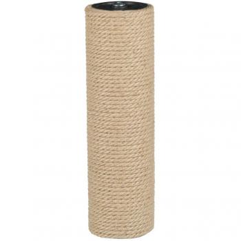 Poteau de rechange beige en métal ø9 x 30 cm pour arbre à chat