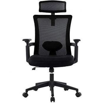 Chaise Ergonomique Noir Techly ICA-CT MC016