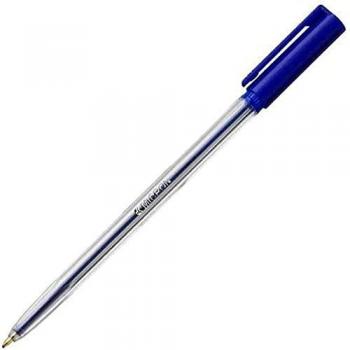 ValueX Micron Ballpoint Pen 1.0mm Tip 0.7mm Line Blue Pack 20