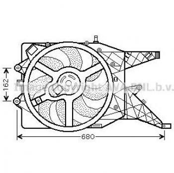 Ava Radiator Fan OL7514