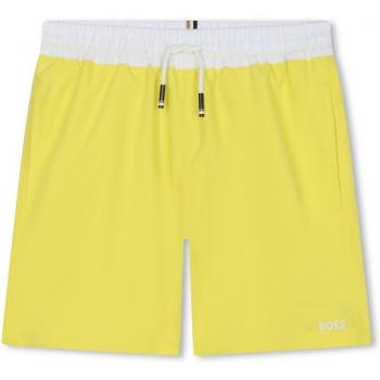 BOSS Maillot de Bain Jeunesse 8A – Jaune Vibrant