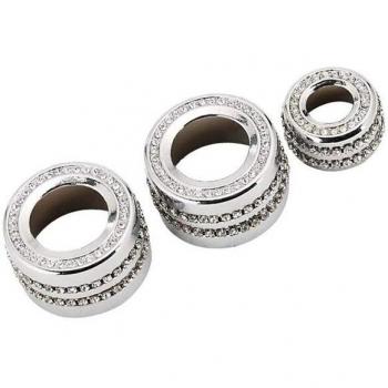 Interior Bling Knob Caps for BMW 5 6 7 Series GT X3 X5 X6 M5 M6