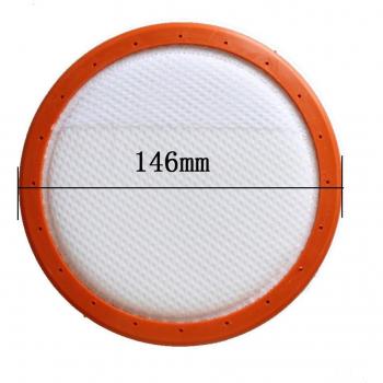 Filtro Redondo Lavable 146/130 mm con Filtración HEPA y Algodón – Midea C3‑L148B/C3‑L143B
