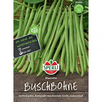 Buschbohne Mascotte von Sperli
