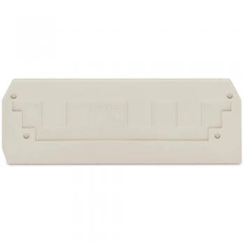 Pack de plaques WAGO 284‑341 100× – extrémité et intermédiaire
