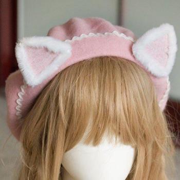 Mori Girl Cat Ear Beret