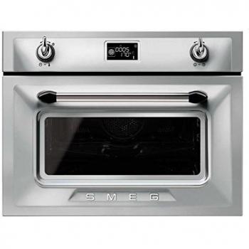 Micro-ondes combiné encastrable Smeg SF4920MCX1