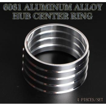 Aluminium Hub Ringe 4er Pack 54,1-60.1 mm