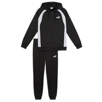 Puma Hooded Sportanzug schwarz für Herren S