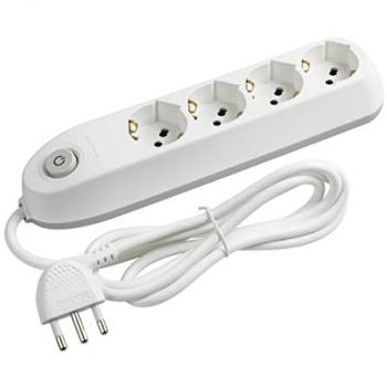 Ciabatta Multipresa 4 Prese Universali Cavo 1,5m Bticino 3684DB