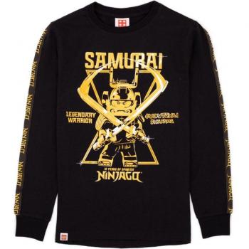 T-shirt a maniche lunghe Samurai per ragazzi
