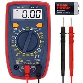 AstroAI Tester di Tensione 4000V CC/CA con Retroilluminazione LED