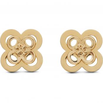 Tory Burch Ohrringe Kira Clover in Gold