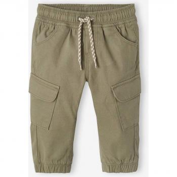 Pantalon bébé kaki tendance VERTBAUDET