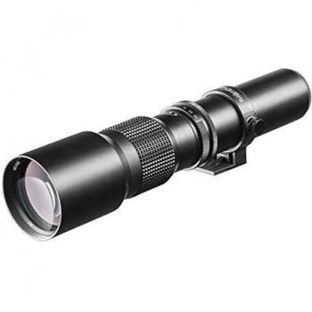Téléobjectif 500 mm / 80 WMX Pro – Objectif à lentilles DSLR, focalisation rapide, monture Nikon Z