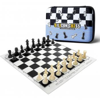 Kids Portable Silicone Chess Game