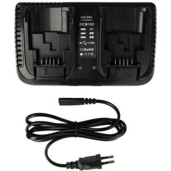 Chargeur 2 en 1 pour batteries DCF883M2 et DCF885B
