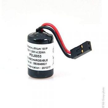 Pile Lithium 3.6V 1.2Ah 1/2AA Berg