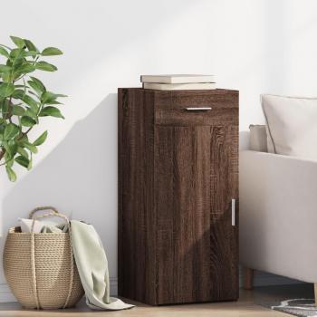 Credenza Multistrato Rovere Marrone 40x42,5x93 cm