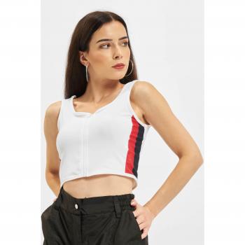 Top Donna Urban Classic Strisce Zip