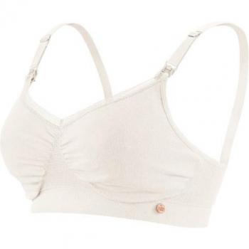 Maternity & Nursing Seamless Bra – CACHE COEUR White