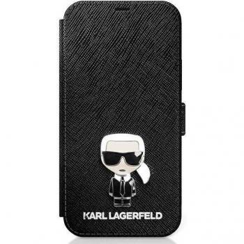 Cassa Karl Lagerfeld per iPhone 12 mini Colore Nero
