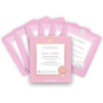 Foreo Ufo Facial Mask Glow Addict, 6 x 6g