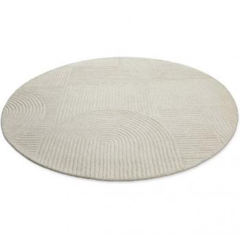 Wecon home Kurzflor Teppich Hamptons THIRTYSIX, rund, 15 mm