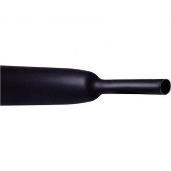 Gaine Éco‑Réductrice 3:1 Noir Ø 24 mm – 1 m