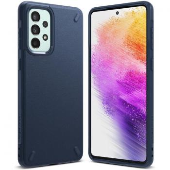 Ringke Onyx Cover für Galaxy A73, Marineblau
