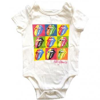 Stones Rocker Two Tone Baby Grow 0-3 Months