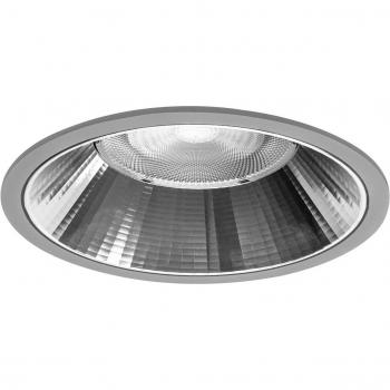 BRUMBERG Apollo Maxi Faceted Round DALI Light, 3500K, Silver