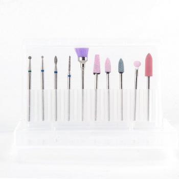 10pcs Diamond Burrs for Electric Nail File